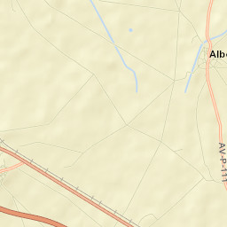Albornos Street Map