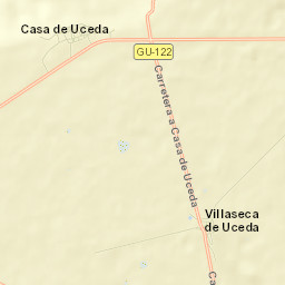 Villaseca de Uceda Street Map