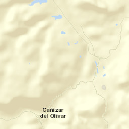 Cañizar del Olivar Street Map