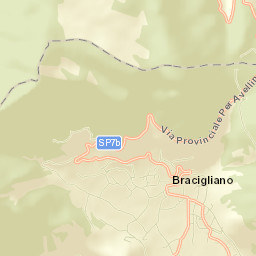 Bracigliano Street Map