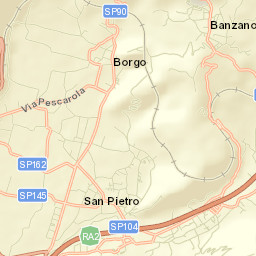 Banzano Street Map