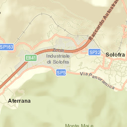 Solofra Street Map