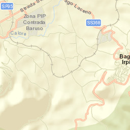 Bagnoli Irpino Street Map