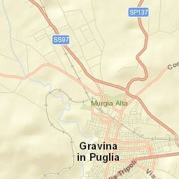 Gravina in Puglia Street Map