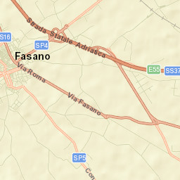 Fasano Street Map