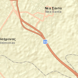 Néa Sánta Street Map