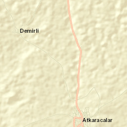 Atkaracalar Street Map