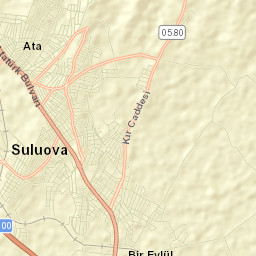 Suluova Street Map