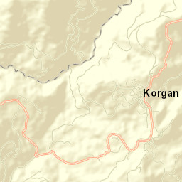Korgan Street Map
