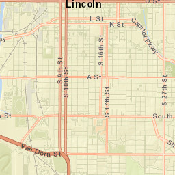 Lancaster County Street Map