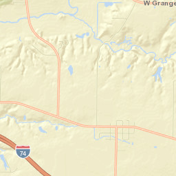 I-74 Brimfield IL 61517 USA Street Map