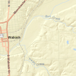 Wabash Street Map