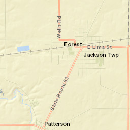 Forest Street Map