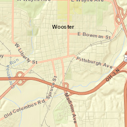 Wooster Street Map