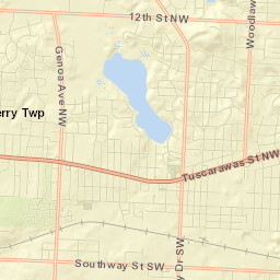 Perry Heights Street Map