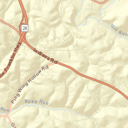 Armstrong County Street Map