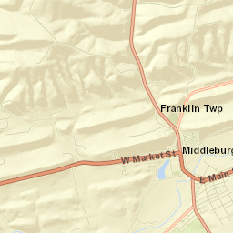 Middleburg Street Map