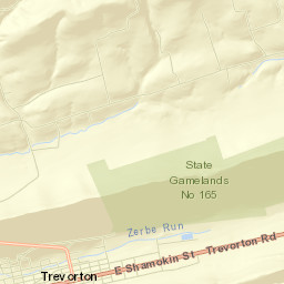 Trevorton Street Map