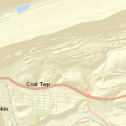 Marshallton Street Map