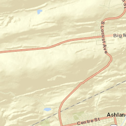 Ashland Street Map