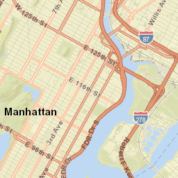East Harlem Street Map
