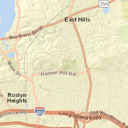 East Hills Street Map