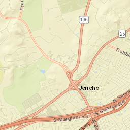 Jericho Street Map