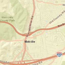 Melville Street Map