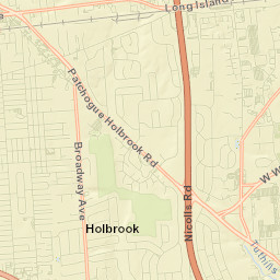 Holbrook Street Map