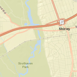 Shirley Street Map
