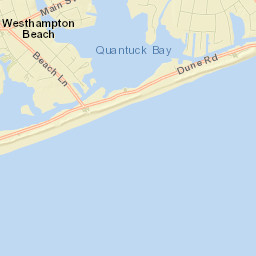 Westhampton Beach Street Map