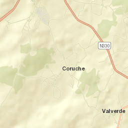 Coruche Street Map