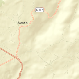 Souto de Aguiar da Beira Street Map