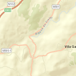 Vale do Seixo Street Map