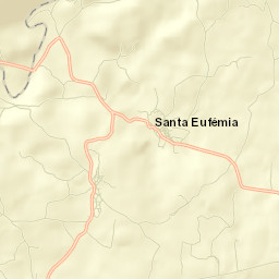 Santa Eufémia Street Map