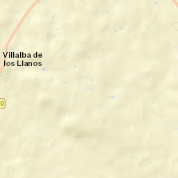 Villalba de los Llanos Street Map