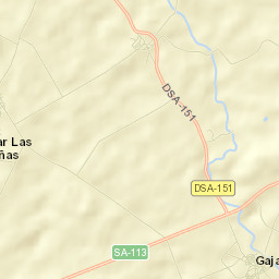 Gajates Street Map