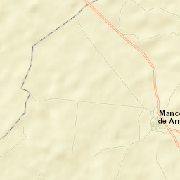 Mancera de Arriba Street Map