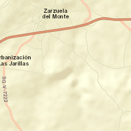 Zarzuela del Monte Street Map