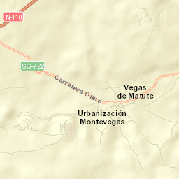 Vegas de Matute Street Map