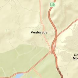 Venturada Street Map