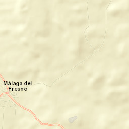 Málaga del Fresno Street Map