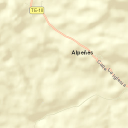 Alpeñés Street Map