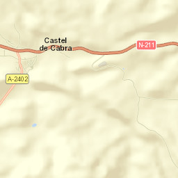 Castel de Cabra Street Map