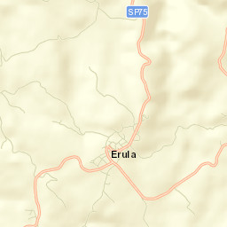 Erula Street Map