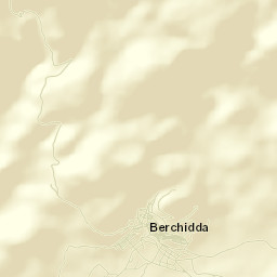 Berchidda Street Map