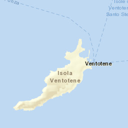 Ventotene Street Map