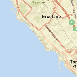 Ercolano Street Map