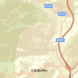 Calabritto Street Map