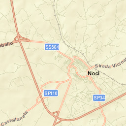 Noci Street Map